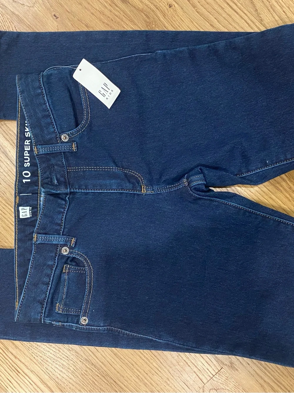 GAP Kids Navy Blue Super Skinny Jeans